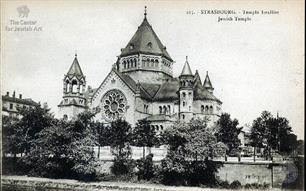 France, Synagogue in Strasbourg